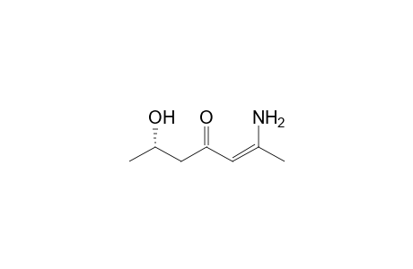 (Z)-2-amino-6-hydroxy-2-hepten-4-one