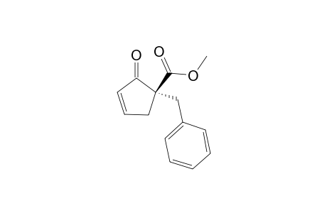METHYL-(1R)-1-BENZYL-2-OXO-3-CYCLOPENTENECARBOXYLATE