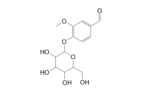 4-formyl-2-methoxyphenyl beta-D-galactopyranoside