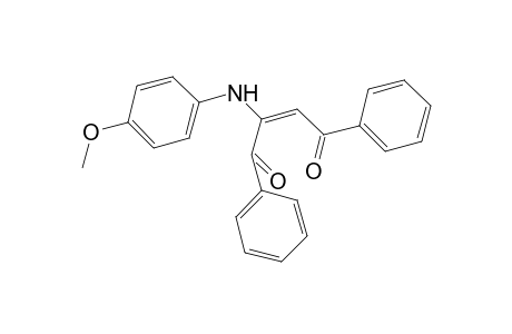 2-Butene-1,4-dione, 2-p-anisidino-1,4-diphenyl-