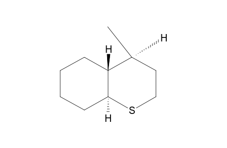 trans-HEXAHYDRO-4beta-METHYLTHIOCHROMAN
