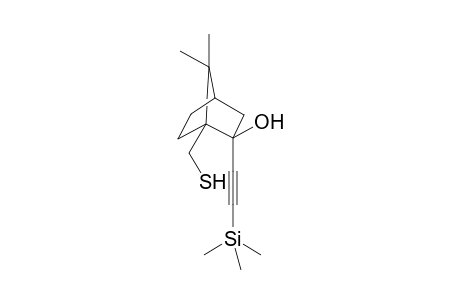 1-Mercaptomethyl-7,7-dimethyl-2-trimethylsilanylethynyl-bicyclo[2.2.1]heptan-2-ol