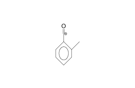 Ortho-methyl-benzoyl cation