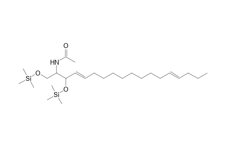 Bistrimethylsilyl N-acetyl sphinga-4,14-dienine