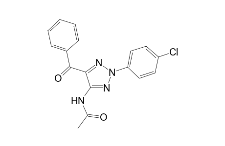 N-[5-Benzoyl-2-(4-chlorophenyl)-2H-1,2,3-triazol-4-yl]acetamide