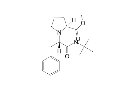 (2S,1S)-METHYL-1-[1-(TERT.-BUTYLCARBAMOYL)-3-PHENYL-1-ETHYL]-PYRROLIDINE-2-CARBOXYLATE