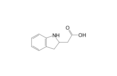 2-(2,3-dihydro-1H-indol-2-yl)acetic acid
