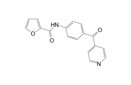2-Furancarboxamide, N-[4-(4-pyridinylcarbonyl)phenyl]-