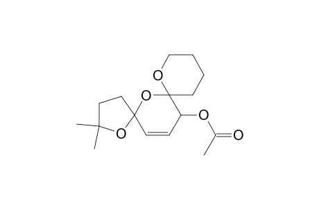 13-Acetoxy-2,2-dimethyl-1,6,8-trioxadispiro[4.1.5.3]pentadec-14-ene