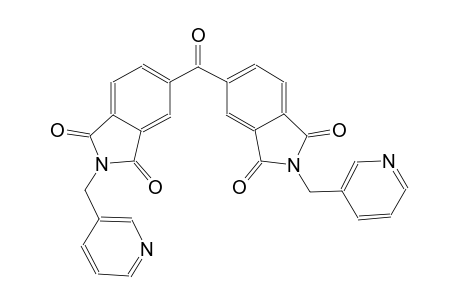 5-{[1,3-dioxo-2-(3-pyridinylmethyl)-2,3-dihydro-1H-isoindol-5-yl]carbonyl}-2-(3-pyridinylmethyl)-1H-isoindole-1,3(2H)-dione