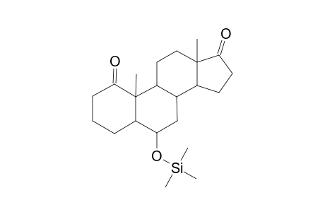 5.ALPHA.-ANDROSTAN-6.ALPHA.-OL-1,17-DIONE(6.ALPHA.-TRIMETHYLSILYL ETHER)