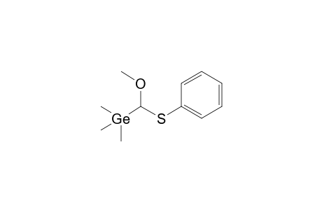 [methoxy-(phenylthio)methyl]-trimethyl-germane