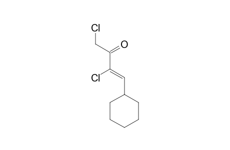 (Z)-1,3-Dichloro-4-cyclohexyl-but-3-en-2-one