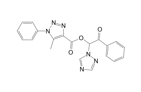 .omega.-(5-Methyl-1-phenyl-1,2,3-triazole-4-carbonyl)-.omega.-(1H-1,2,4-triazol-1-yl)acetophenone