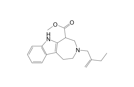 3-(2-Ethylallyl)-2,4,5,6-tetrahydro-1H-azepin[4,5-b]indole-5-carboxylic acid methyl ester