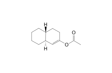 trans-2-Acetoxy-.deata.(1)-octalin
