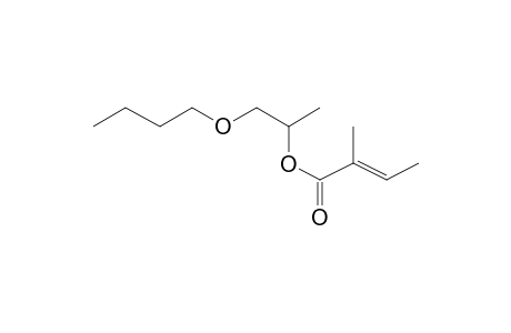 1-Butoxypropan-2-yl 2-methylbut-2-enoate