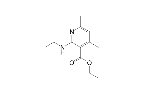 Ethyl 2-(ethylamino)-4,6-dimethylnicotinate