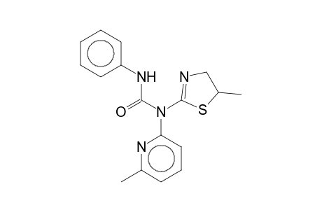 N-(5-Methyl-4,5-dihydro-1,3-thiazol-2-yl)-N-(6-methyl-2-pyridinyl)-N'-phenylurea