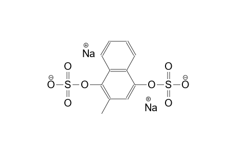 disodium 2-methyl-4-(sulfonatooxy)-1-naphthyl sulfate