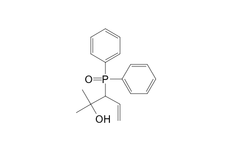 4-Penten-2-ol, 3-(diphenylphosphinyl)-2-methyl-, (.+-.)-
