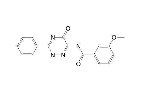 Benzamide, N-(2,5-dihydro-5-oxo-3-phenyl-1,2,4-triazin-6-yl)-3-methoxy-