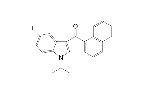 5-Iodo-1-iso-propyl-3-(1-naphthoyl)-1H-indole