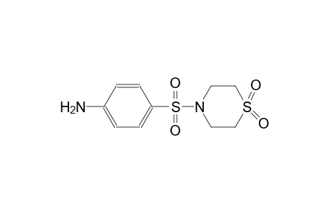 4-[(1,1-dioxido-4-thiomorpholinyl)sulfonyl]aniline