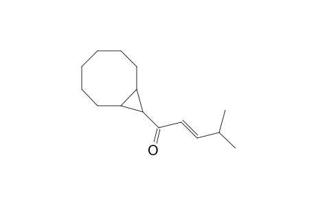 2-Penten-1-one, 1-bicyclo[6.1.0]non-9-yl-4-methyl-