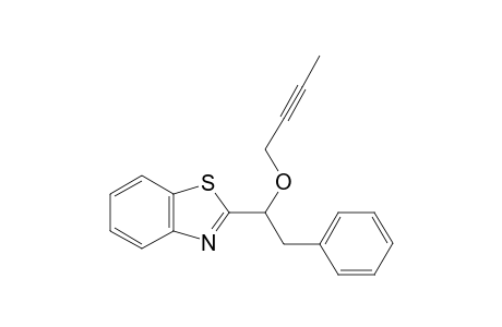 2-(1-But-2-ynyloxy-2-phenylethyl)benzothiazole