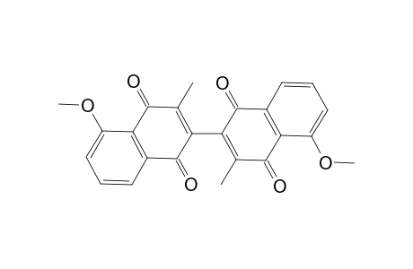 5,5'-Dimethoxy-3,3'-dimethyl-2,2'-binaphthalene-1,1',4,4'-tetrone
