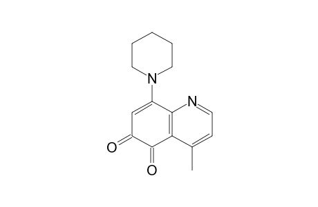 4-methyl-8-(1-piperidinyl)-5,6-quinolinedione