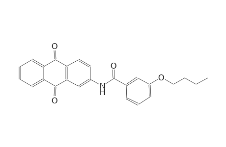 benzamide, 3-butoxy-N-(9,10-dihydro-9,10-dioxo-2-anthracenyl)-