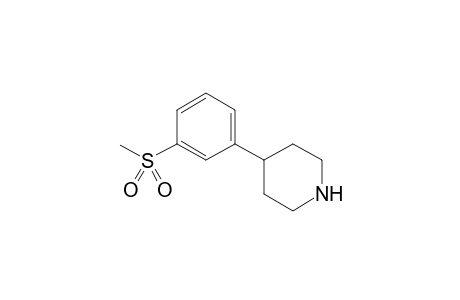 4-(3-Methanesulfonyl-phenyl)-piperidine