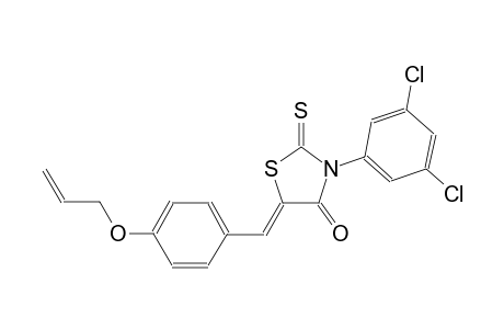 (5Z)-5-[4-(allyloxy)benzylidene]-3-(3,5-dichlorophenyl)-2-thioxo-1,3-thiazolidin-4-one