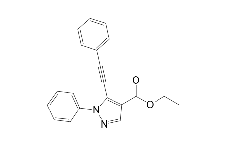 Ethyl 1-Phenyl-5-(phenylethynyl)-1H-pyrazole-4-carboxylate