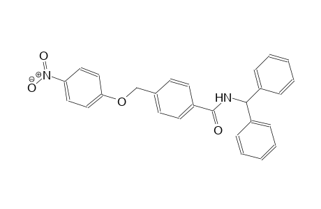 N-benzhydryl-4-[(4-nitrophenoxy)methyl]benzamide