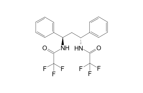(+-)-N,N'-Bis(trifluoroacetyl)-1,3-diphenyl-1,3-propanediamine
