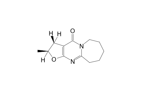 2,3,6,7,8,9,10-heptahydro-2-methyl-4H-azepino[1,2-a]furo[2,3-d]pyrimidine-4-one