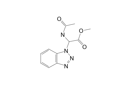 METHYL-N-ACETYL-ALPHA-(BENZOTRIAZOL-1-YL)-GLYCINATE