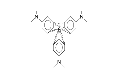 Tris(P-dimethyl-amino-phenyl)-carbenium cation