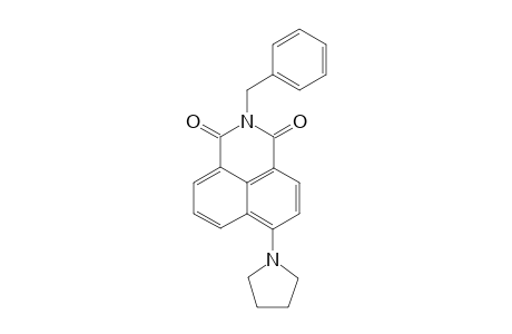 2-(Phenylmethyl)-6-(1-pyrrolidinyl)benzo[de]isoquinoline-1,3-dione