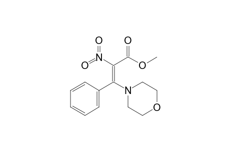 (E)-Methyl .alpha.-nitro-.beta.-morpholinocinnamate