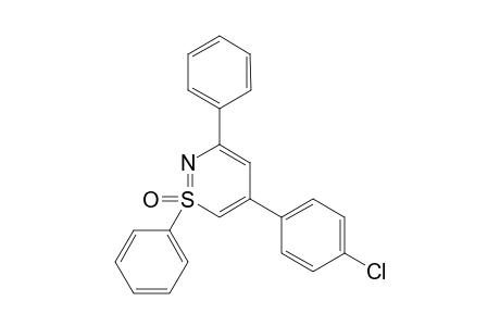 1,3-Diphenyl-5-(4-chlorophenyl)-1,2-thiazine 1-oxide