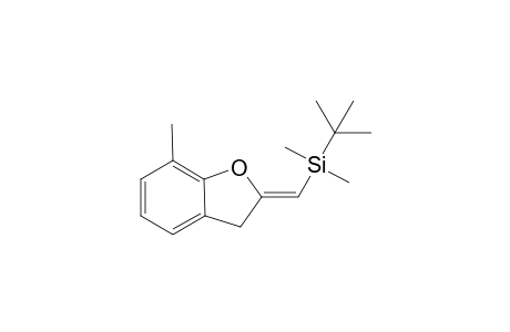 2-((Z)-tert-Butyldimethylsilylmethylidene)-7-methyl-2,3-dihydrobenzofuran