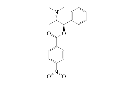 (1S,2S)-1-(4-NITROBENZOYLOXY)-1-PHENYL-2-(DIMETHYLAMINO)-PROPANE