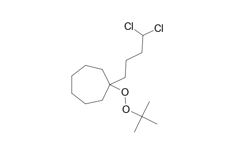 1-(4,4-DICHLOROBUTYL)-CYClOHEPTYL-TERT.-BUTYL-PEROXIDE