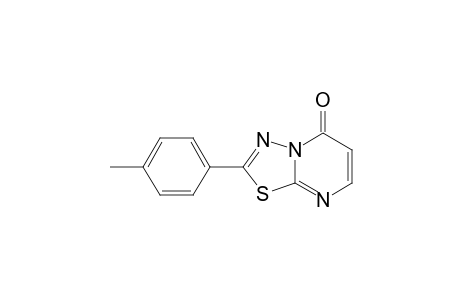 2-(4-Methylphenyl)-5H-1,3,4-thiadiazolo[3,2-a]pyrimidin-5-one