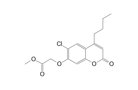 acetic acid, [(4-butyl-6-chloro-2-oxo-2H-1-benzopyran-7-yl)oxy]-, methyl ester