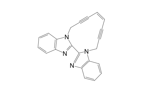 1,2:7,8-Dibenzo-3.6,15,18-tetraazatricyclo[13.3.0.0(2,6)]octadeca-1(18),2,4,10,16-pentaene-8,12-diyne